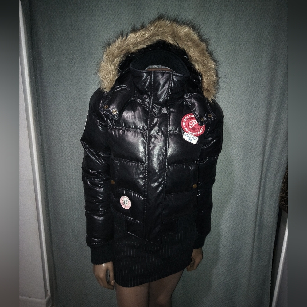 SOLD Victoria Secrets PINK 1986 Puffer Jacket Sz M